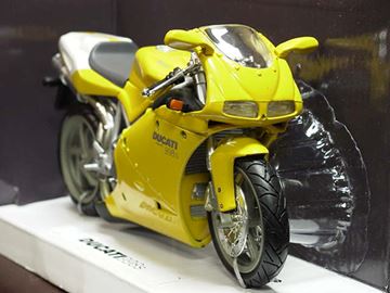Afbeelding van Ducati 998s yellow 1:12 43693