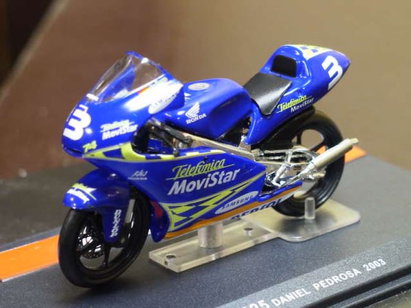 Picture of Dani Pedrosa Honda 125 2003 1:24