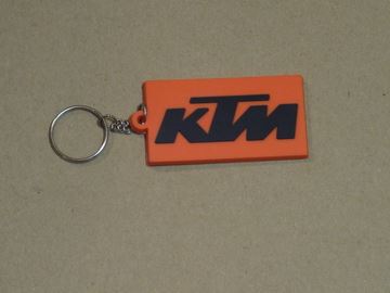 Afbeelding van KTM oranje sleutelhanger keyring 