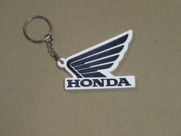 Picture of Honda Wing sleutelhanger keyring black