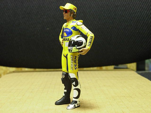 Rossi figuur riding 2006 Sachsenring 1:12