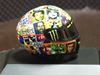 Picture of Valentino Rossi AGV helm 2010 Laguna Seca 1:8 398100096