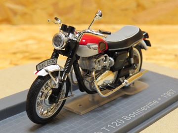 Afbeelding van Triumph T120 Bonneville  1967 1:24