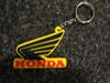 Picture of Keyring sleutelhanger Honda yellow