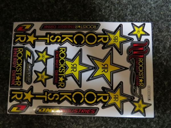 Picture of Rockstar energy drink  sticker vel