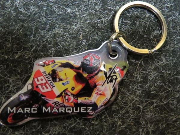 Picture of Marc Marquez keyring foto moto