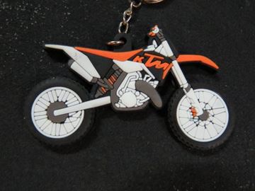 Afbeelding van KTM motor sleutelhanger keyring cross