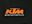 Afbeelding van Patche opstrijk embleem KTM black