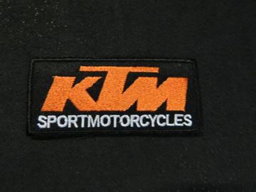 Afbeelding van Patche opstrijk embleem KTM black