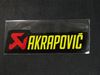 Picture of Foil sticker Akrapovic