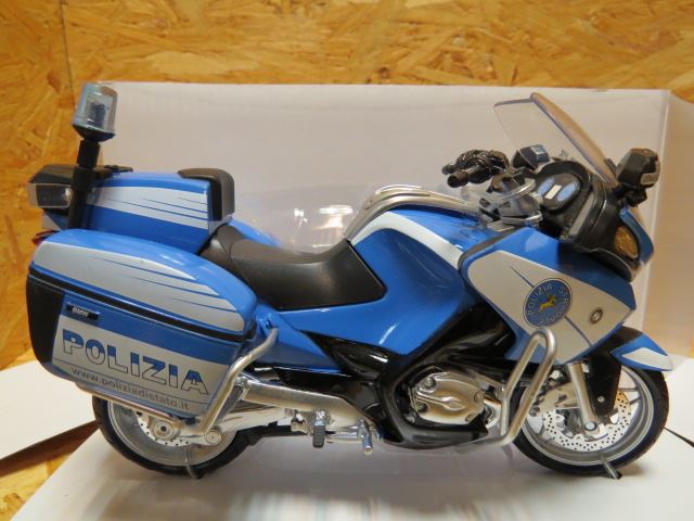 NewRay Police BMW R1200RT Moto 1:12 - Modèle Réduit BMW Police Multicolore