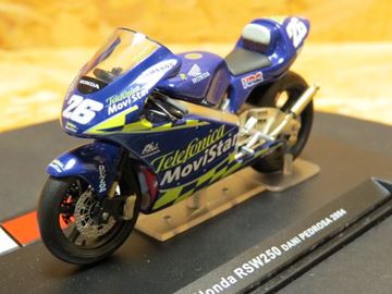 Afbeelding van Dani Pedrosa Honda RSW250 2004 1:24