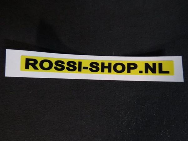 Picture of Sticker Rossi-shop.nl