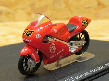 Afbeelding van Manuel Poggiali Gilera 125 2001 1:24