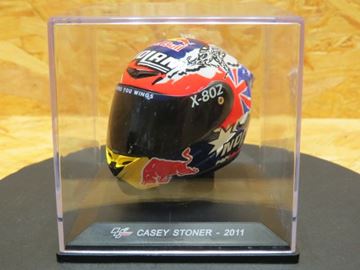 Afbeelding van Casey Stoner Nolan helmet 2011 1:5