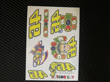 Afbeelding van Valentino Rossi VR46 tattoo set VRUST212703