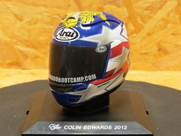 Afbeelding van Colin Edwards Arai helmet 2012 1:5