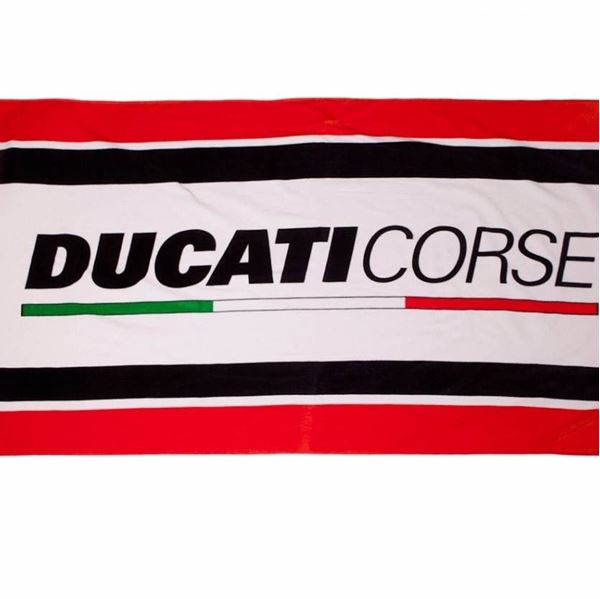 Picture of Ducati corse beach towel 1656001