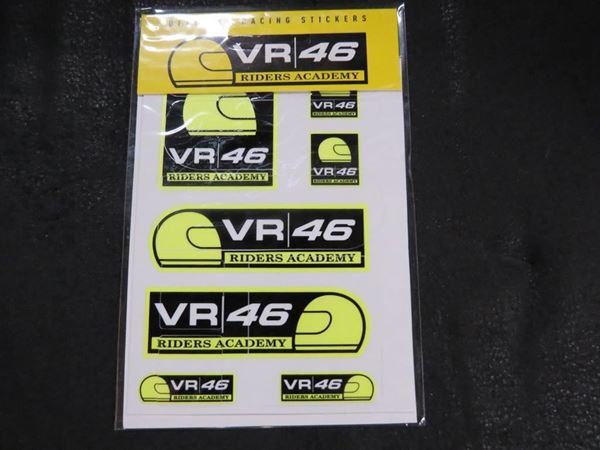 Picture of VR46 Riders Academy stickers small RAUST244403