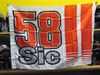 Picture of Marco Simoncelli 58 Sic vlag flag 1655017