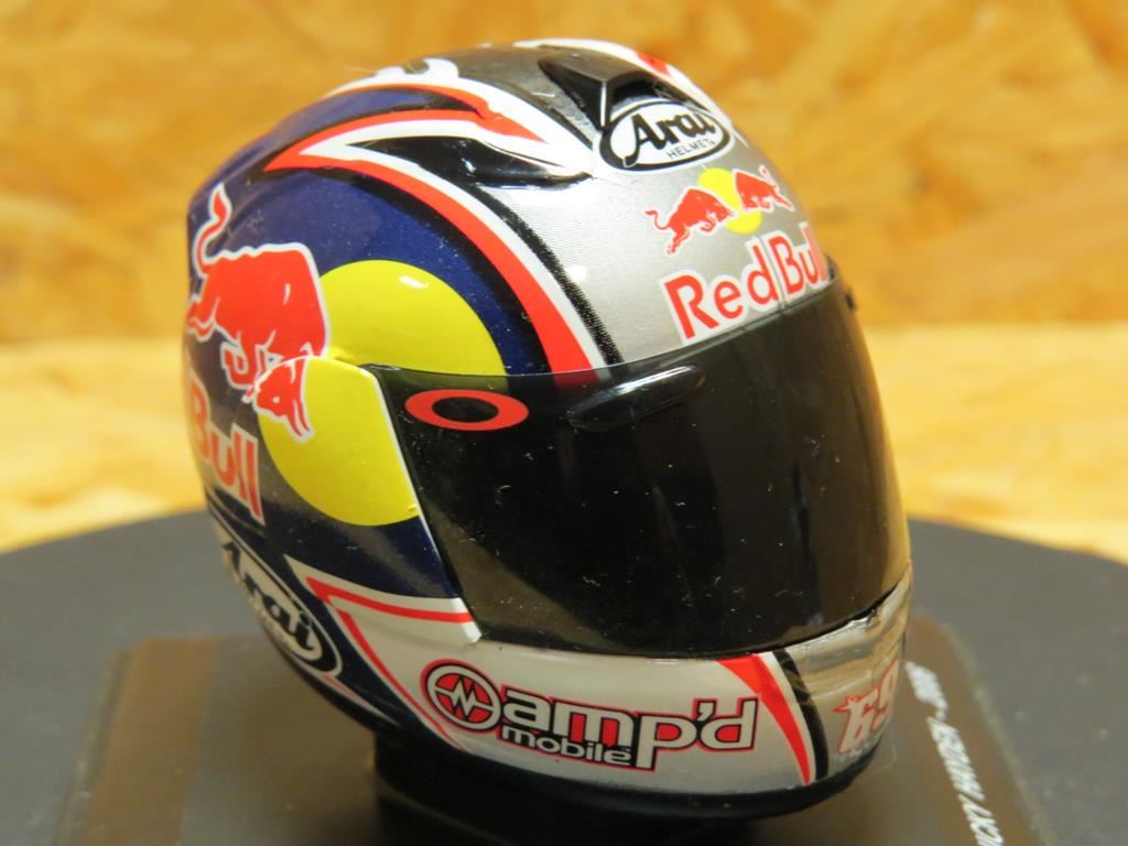 Casco MotoGP Arai Nicky Hayden 1/5 Scala – Ducati Tim 2012 – Altaya – Nuovo - 3