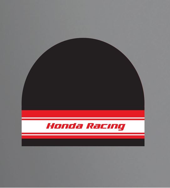 Picture of Honda racing beanie muts black