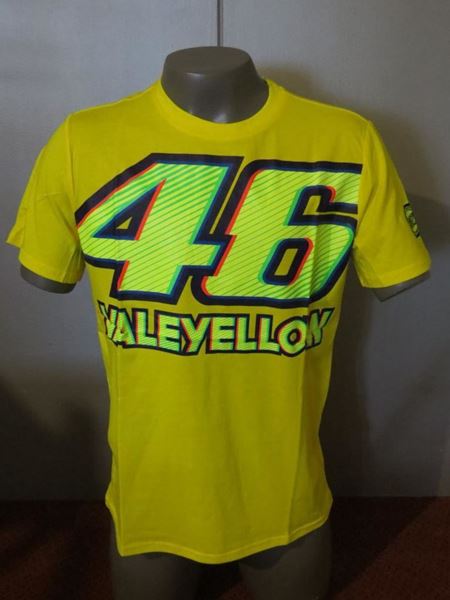 Picture of Valentino Rossi 46 VALEYELLOW t-shirt  VRMTS261701