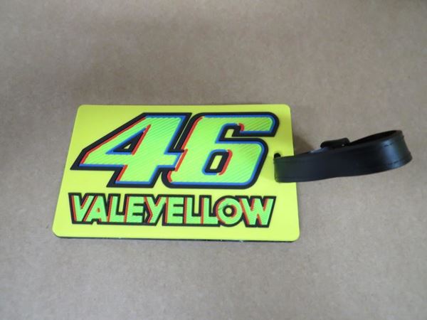Picture of Valentino Rossi 46 VALEYELLOW luggage tag VRULT268628