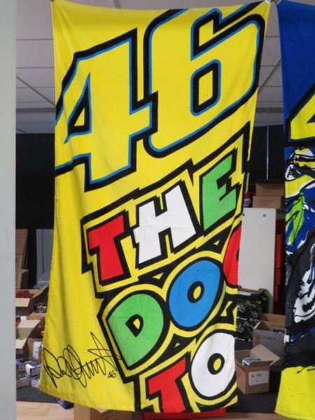 Picture of Valentino Rossi 46 the doctor beach towel strandlaken VRUBT155601