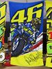 Picture of Valentino Rossi banking Vale beach towel strandlaken VRUBT265503