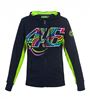 Picture of Valentino Rossi woman psychedelic 46 fleece VRWFL261202