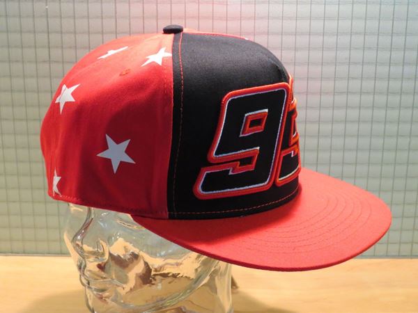 Picture of Marc Marquez #93 stars flat visor cap pet 1743005