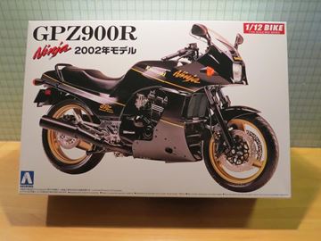 Afbeelding van Bouwdoos Kawasaki GPZ900R 1:12 Aoshima 2002