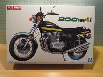 Afbeelding van Bouwdoos Kawasaki Z900 Z1 super 4 1:12 Aoshima