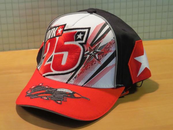 Picture of Maverick Vinales kid cap pet VIKCA278403 verkleurd