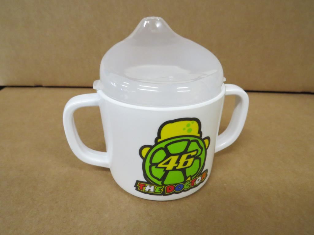 Set De Repas Bébé Valentino Rossi Heritage - Collection Officielle VR46 2025, Unisexe, Taille Unique, Multi-couleurs