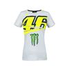Picture of Valentino Rossi woman Monster Energy t-shirt MOWTS316406
