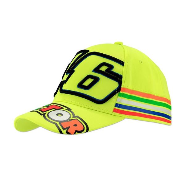 Picture of Valentino Rossi #46 the doctor stripes cap pet VRMCA305028