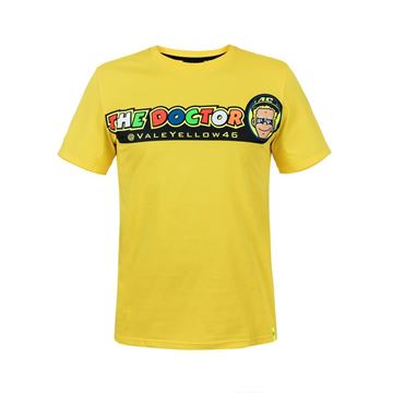 Afbeelding van Valentino Rossi cupolino yellow t-shirt VRMTS305501