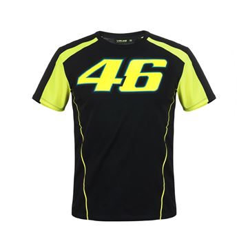 Afbeelding van Valentino Rossi 46 t-shirt black VRMTS306004