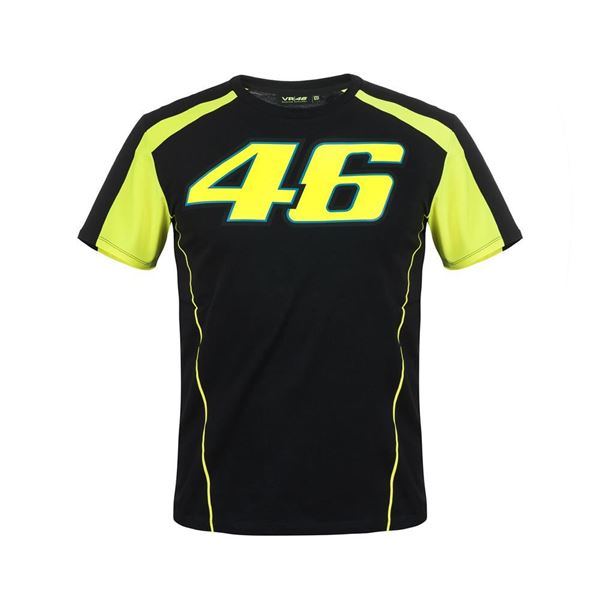 Picture of Valentino Rossi 46 t-shirt black VRMTS306004