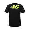 Picture of Valentino Rossi WLF 46 t-shirt black VRMTS306404