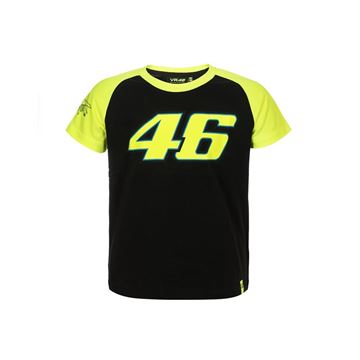 Afbeelding van Valentino Rossi kid 46 black t-shirt VRKTS308204