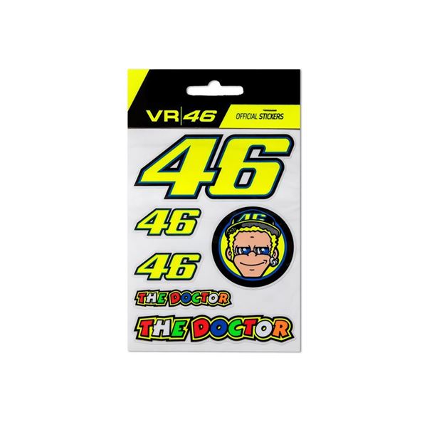 Picture of Valentino Rossi stickers small VRUST312703