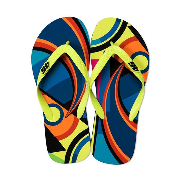 Picture of Valentino Rossi Valeyellow sandals flip flop slippers VRUFF313403
