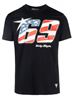 Picture of Nicky Hayden black #69 T-shirt 1834001