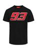 Picture of Marc Marquez #93 Fluo T-shirt black 1833009