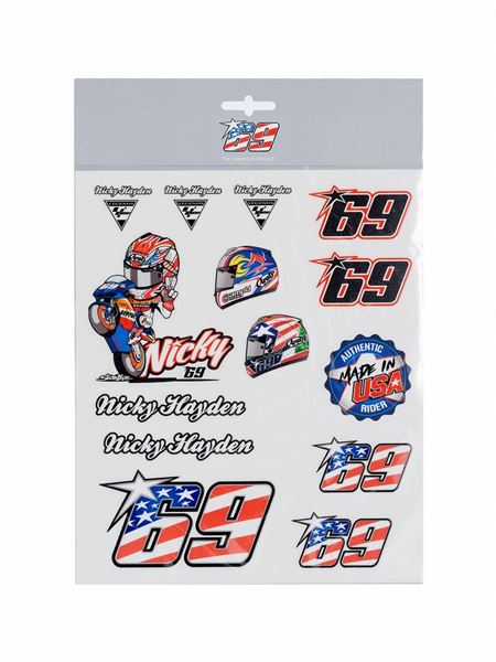 Picture of Nicky Hayden big stickerset 1854004