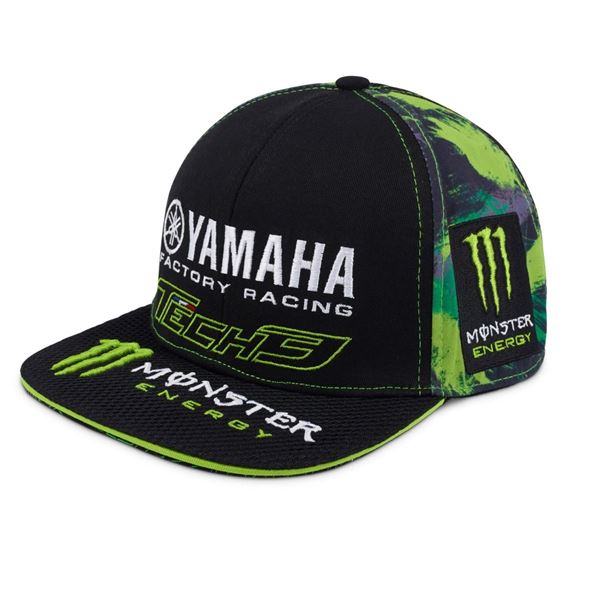 Picture of Tech 3 Monster Energy Yamaha baseball flat cap pet