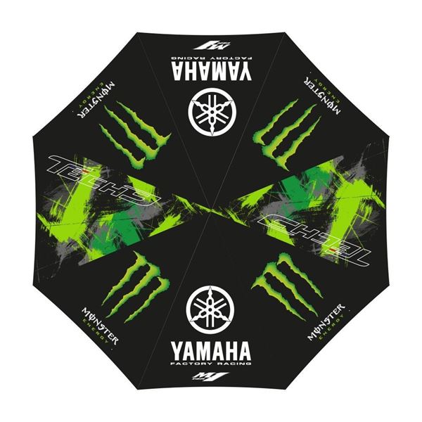 Picture of Tech 3 Yamaha Racing Monster Energy big umbrella paraplu